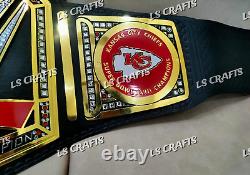 Ceinture de championnat personnalisée en laiton de 2 mm pour le Super Bowl LVIII des Chiefs de Kansas City