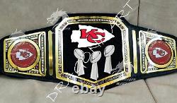 Championnat du Super Bowl des Kansas City Chiefs de la NFL américaine AFC en laiton de 4 mm