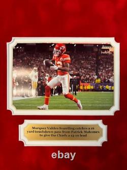 Champions du Super Bowl LVIII Kansas City Chiefs cadre multi photos Patrick Mahomes