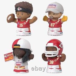 Champions du Super Bowl LVIII de la NFL : Ensemble de collectionneurs KC Chiefs Little People - Précommande