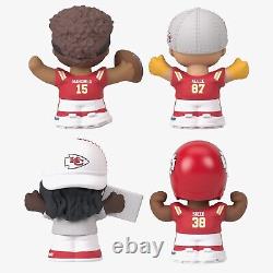 Champions du Super Bowl LVIII de la NFL : Ensemble de collectionneurs KC Chiefs Little People - Précommande