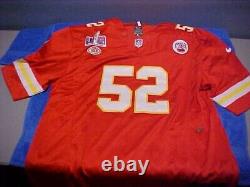 Chefs Humphrey 52 Super Bowl 58 Maillot Rouge KC XXL Homme Nike DriFit Cousu 2XL