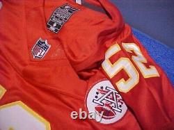 Chefs Humphrey 52 Super Bowl 58 Maillot Rouge KC XXL Homme Nike DriFit Cousu 2XL