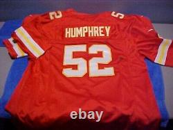 Chefs Humphrey 52 Super Bowl 58 Maillot Rouge KC XXL Homme Nike DriFit Cousu 2XL