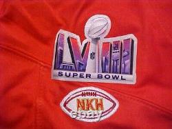 Chefs Pacheco 10 Super Bowl 58 Maillot Rouge KC XXL Homme Nike Dri-Fit Stitched 2XL