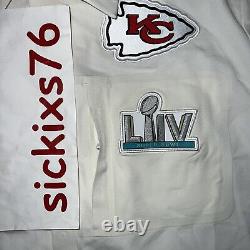 Chemise de bord de terrain Nike Dri-Fit Super Bowl LIV des Kansas City Chiefs en taille M DC5062 100