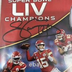 DVD BLU RAY signé des Kansas City Chiefs Super Bowl LIV
