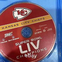 DVD BLU RAY signé des Kansas City Chiefs Super Bowl LIV