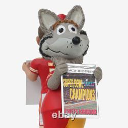 Harrison Butker et KC Wolf Chiefs Bobblehead Double Spinner Super Bowl Consécutifs Harrison Butker et KC Wolf Chiefs Bobblehead Double Spinner Super Bowl Consécutifs