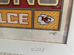 Impression de la galerie du phénomène des champions du Super Bowl Travis Kelce des Kansas City Chiefs