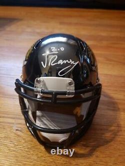Jalen Ramsey Auto Autographié Mini Casque Signé Jacksonville Jaguars Jsa Coa