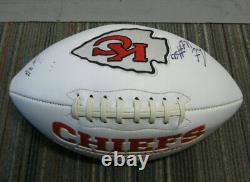 Jarden Sports Kansas City Chiefs Super Bowl IV Champions Football Avec Signatures