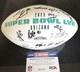 Kansas City Chiefs Inc. Travis Kelce Signature Sur Un Ballon Du Super Bowl 57 Avec Plus De 15 Signatures