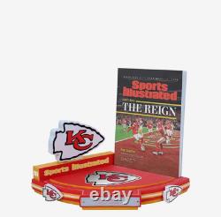 Kansas City Chiefs Mahomes Super Bowl Sports Illustrated Couverture Bobblehead FOCO
