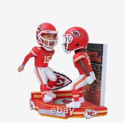 Kansas City Chiefs Mahomes Super Bowl Sports Illustrated Couverture Bobblehead FOCO