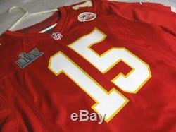 Kansas City Chiefs NFL Patrick Mahomes Nike Super Bowl LIV Jeu Jersey Officiel