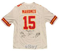 Kansas City Chiefs Signés Super Bowl 54 Patrick Mahomes Jersey Le 39/54 Fanatics