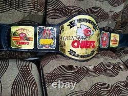 Kansas City Chiefs Super Bol Championship Belt American Football NFL 4mm Zinc