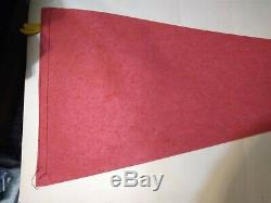 Kansas City Chiefs Super Bowl 1970 Pennant Vg 5 Piqûres A Marqué Belle Couleur Vtg