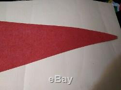 Kansas City Chiefs Super Bowl 1970 Pennant Vg 5 Piqûres A Marqué Belle Couleur Vtg