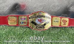 Kansas City Chiefs Super Bowl 58 LVIII Ceinture de championnat de la NFL taille adulte 2mm