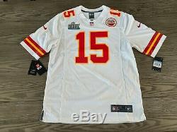 Kansas City Chiefs Super Bowl LIV Patch Nike Jersey Patrick Mahomes Mvp Rare Tn-o
