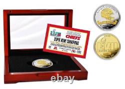 Kansas City Chiefs Super Bowl LVII Champions Or Et Argent 2- Tone Flip Coin