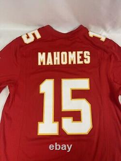 Kansas City Chiefs Superbowl 58 LVIII Maillot de terrain de Patrick Mahomes pour hommes taille M