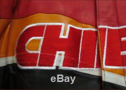 Kansas City Chiefs Superbowl LIV Champs Veste En Cuir Par Jeff Hamilton Taille XL