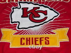 Kansas City Chiefs champions du Super Bowl de la NFL Veste pour homme en taille Large