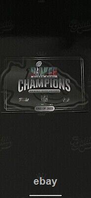 Les fanatiques de Funko des Kansas City Chiefs exclusifs Champions du Super Bowl LVII 2023 #1383
