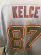 Maillot Nike Kansas City Chiefs Travis Kelce Super Bowl Lvii Gris Pour Homme, Taille 3xl