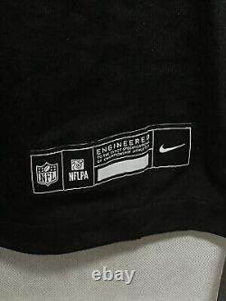 Maillot Nike NFL Travis Kelce 87 des Chiefs pour le Super Bowl LVIII en noir sur le terrain en taille large