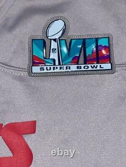 Maillot Nike authentique des Kansas City Chiefs de Patrick Mahomes pour le Super Bowl LVII, taille 3XL.