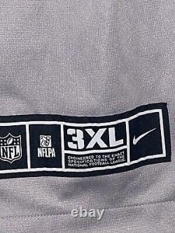 Maillot Nike authentique des Kansas City Chiefs de Patrick Mahomes pour le Super Bowl LVII, taille 3XL.