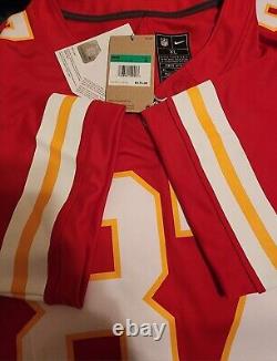 Maillot SUPER BOWL Nike Vapor FUSE Limited de Travis Kelce des Kansas City Chiefs en taille LARGE