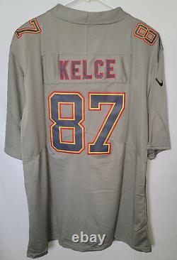 Maillot Travis Kelce des Chiefs de Kansas City avec patch Super Bowl LVII de Nike, taille 2XL.