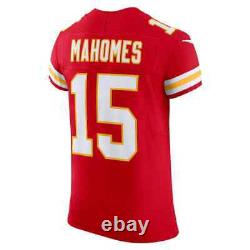 Maillot Vapor ELITE NFL pour homme AUTHENTIQUE Nike Patrick Mahomes des Chiefs de Kansas City