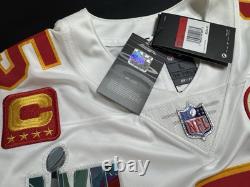 Maillot Vapor Limited Large Mahomes #15 Super Bowl LVII 57 Cousu Chiefs