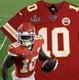 Maillot Vapor Limited Large De Tyreek Hill #10 Super Bowl Liv 54 Brod&eacute; Des Chiefs