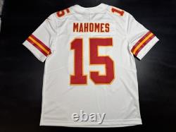 Maillot Vapor Limited Petit Mahomes #15 Super Bowl LVII 57 Brodé Chiefs