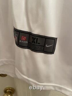 Maillot blanc de la taille L/XL de PATRICK MAHOMES pour le Super Bowl 57 des CHIEFS de KC, neuf avec étiquettes