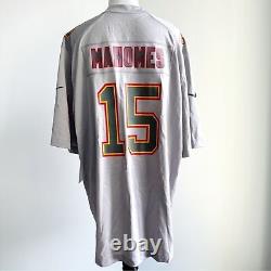 Maillot de football Nike des Kansas City Chiefs pour le Super Bowl LVII Patrick Mahomes pour homme en taille XXL