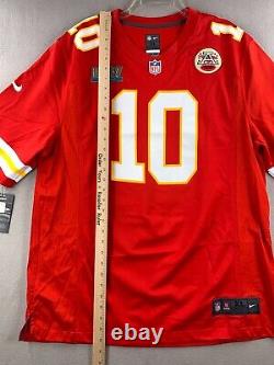 Maillot de jeu Nike Super Bowl LIV Tyreek Hill Kansas City Chiefs pour homme, taille XL, avec étiquette, numéro 10.