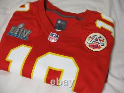 Maillot de jeu Nike Super Bowl LIV pour homme, taille XL, des Kansas City Chiefs avec Tyreek Hill, neuf avec étiquette (NWT)