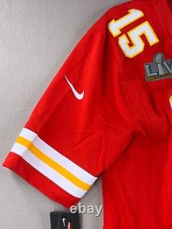 Maillot de jeu Nike Super Bowl LV pour homme Patrick Mahomes Kansas City Chiefs de la NFL