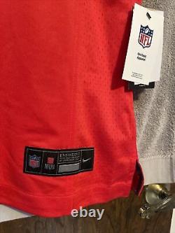 Maillot de jeu Super Bowl LVII Nike de Patrick Mahomes des Kansas City Chiefs pour hommes, taille XL.