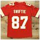 Maillot Des Chiefs Pour Femmes Taylor Swift Travis Kelce Super Bowl Style Authentique Sharp