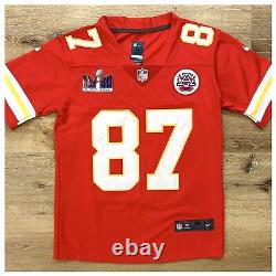 Maillot des Chiefs pour femmes Taylor Swift Travis Kelce Super Bowl Style Authentique SHARP