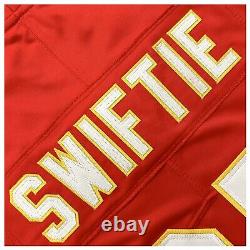 Maillot des Chiefs pour femmes Taylor Swift Travis Kelce Super Bowl Style Authentique SHARP